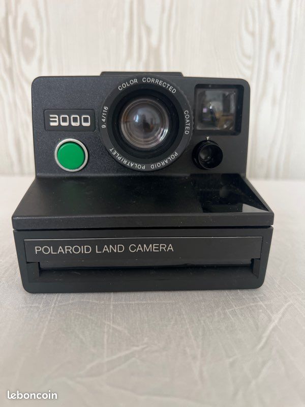 Appareil Photo Polaroid Land Camera 3000 – Vintage – Fonctionnel