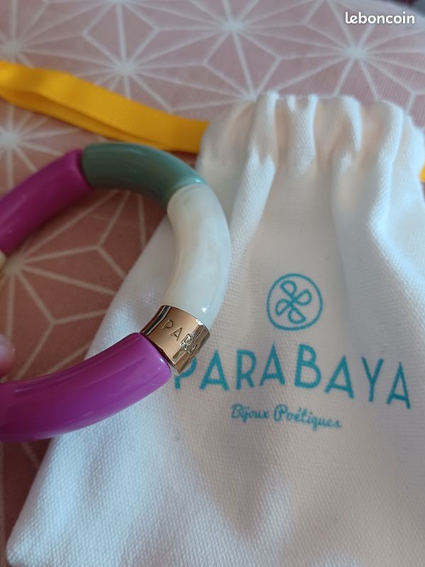 Bracelet multicolore Parabaya avec son pochon offert (image 5)