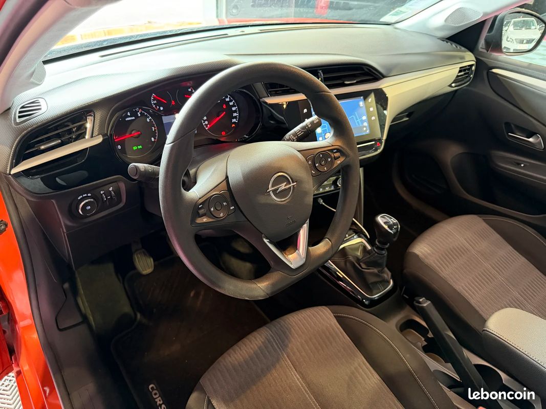 Opel CORSA 1.2 Turbo 100ch Edition - ENTRETIEN A JOUR - BOUGIES CHANGEES - PNEUS AVANTS NEUFS - CARPLAY (image 10)