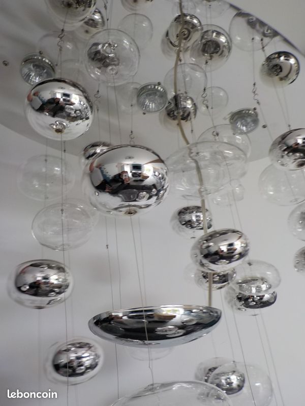 Lustre suspension bulles Sampa Helios (image 8)