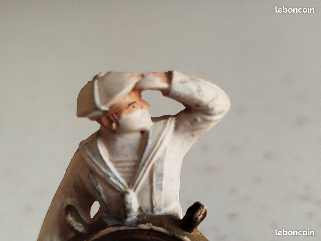 RARE TOP ++ FIGURINE PLOMB ANCIENNE Old lead - JF ? - INFIRMIERE