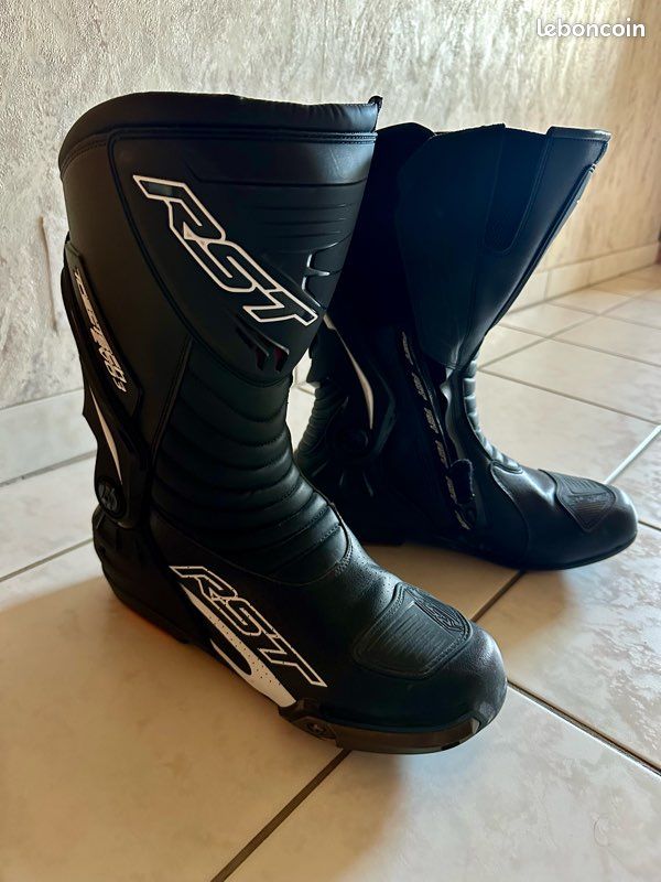 RST S1 Bottes De Moto Sport - Protection TPU Certifiées CE Microfibre