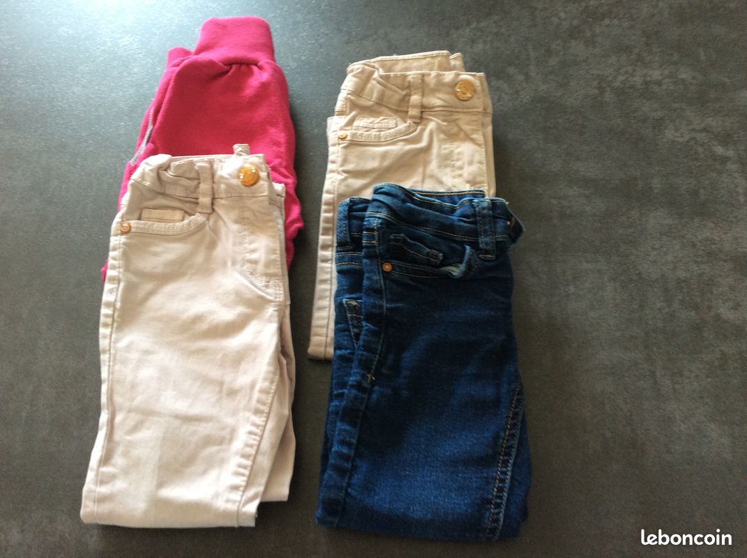 Pantalons fille 3ans (image 1)