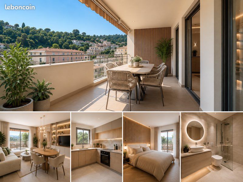 Appartement 2 pièces 48 m² · à Menton · 48 m² · 2 050 €/mois