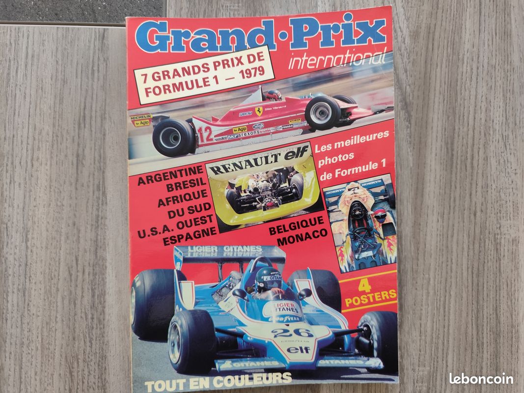 Revues Sport Automobile – International Formule 1 – Lot En Français – Comme Neuf