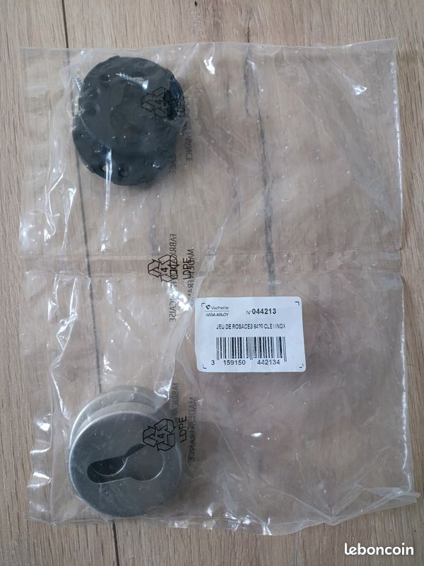 Paire de rosace inox (image 1)