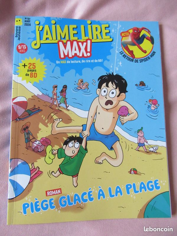 Revue j'aime lire max aout 2026 tbe (image 1)