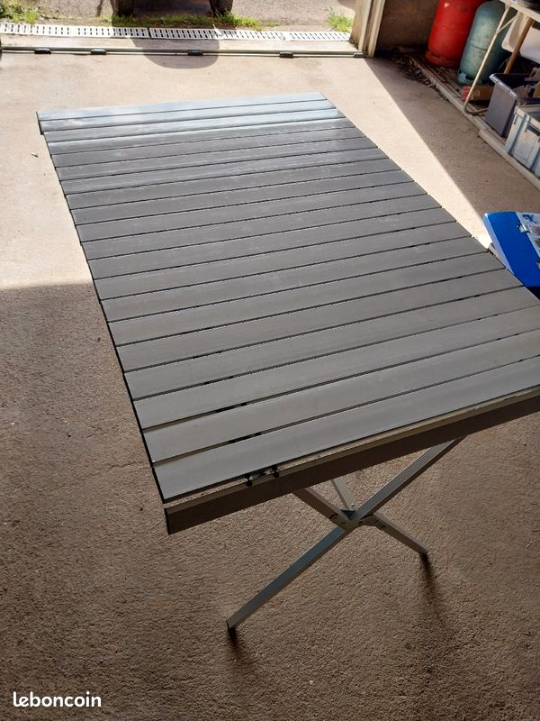 Table enroulable aluminium (image 1)