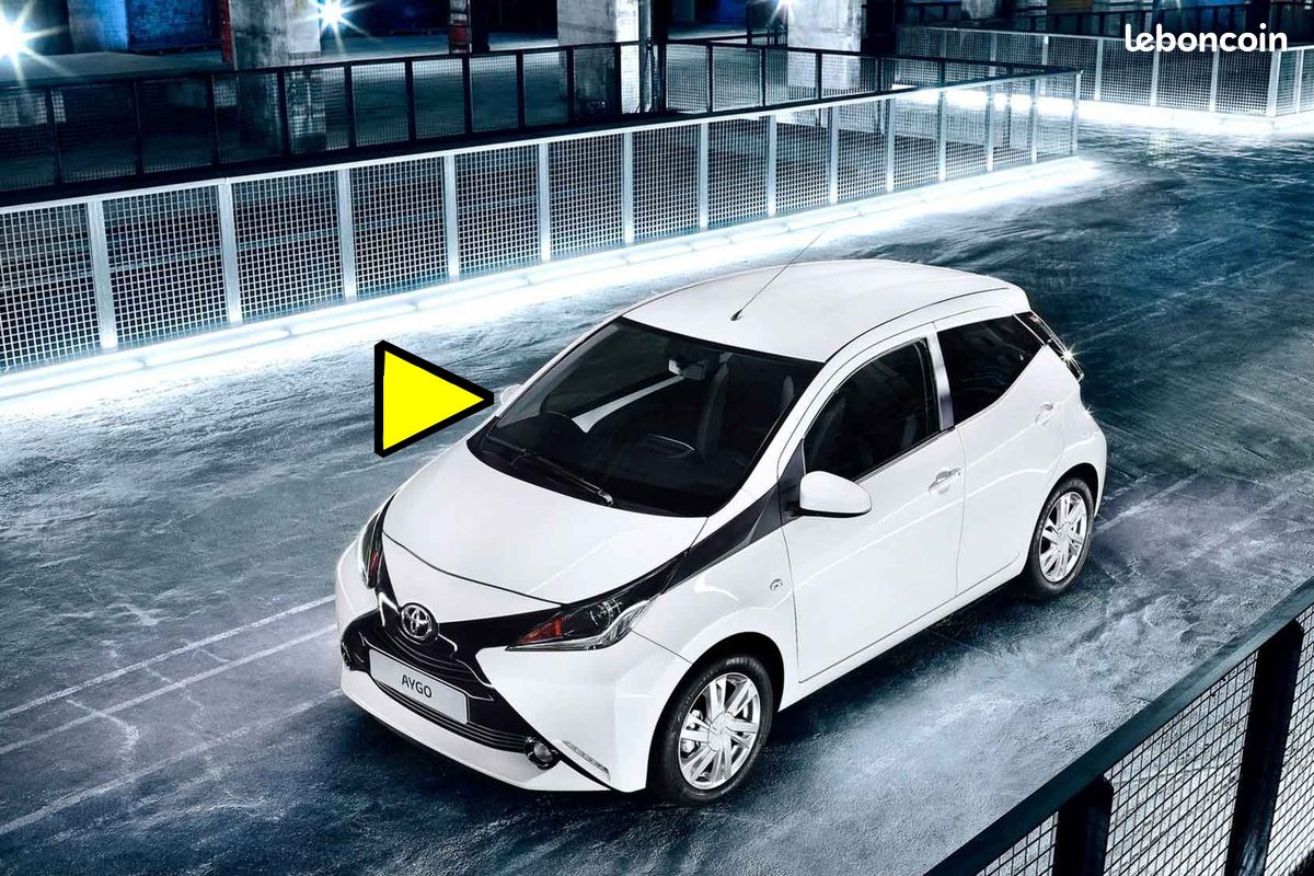 Rétroviseur Droit Manuel Pour Citroën C1, Peugeot 107, Toyota Aygo (2005-2012) - Neuf