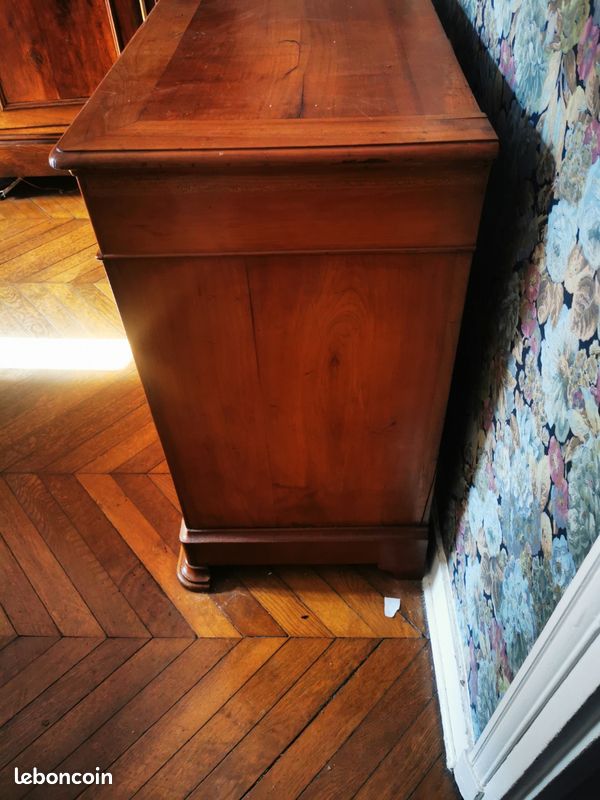 Commode Louis Philippe en noyer (image 4)