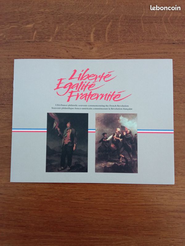 Souvenir philatelique u.s.a. France 1989 (image 3)
