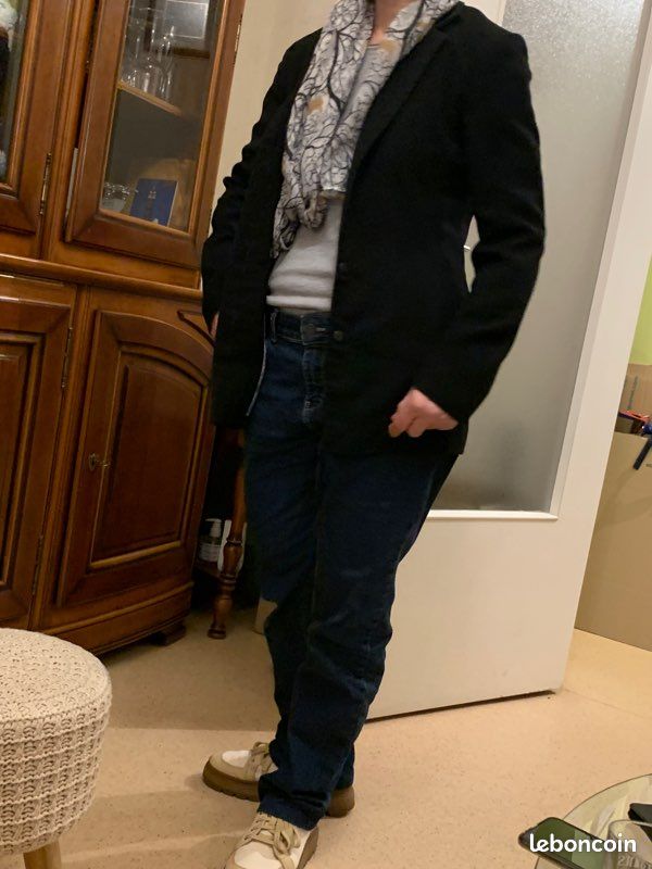 Veste tailleur taille 36 Ici et Maintenant noire (image 4)