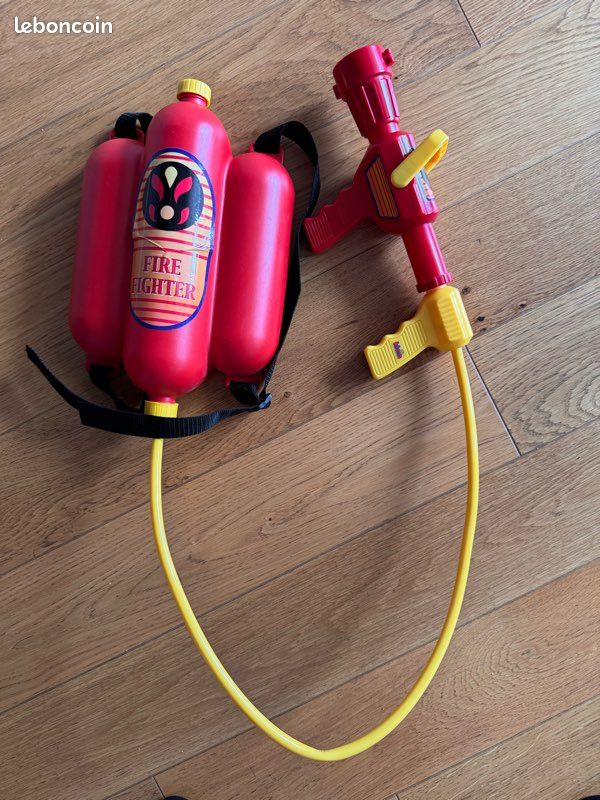 Pistolet à eau pulvérisateur pour enfants, mini extincteur, jouets amusants pour enfants, cadeau de farce Tatentière, pompier, accessoires professionnels  26