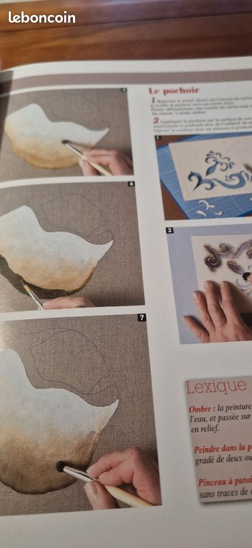 Livre Peinture Déco la déco sépia pas à pas facile (image 9)