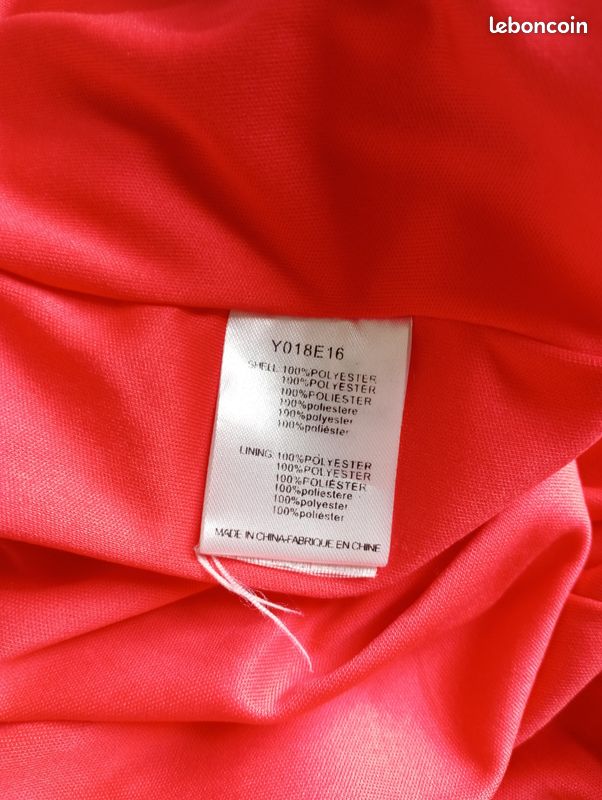 Robe plissée d'été, rose fuchsia - Molly Bracken – Taille 40 (image 16)