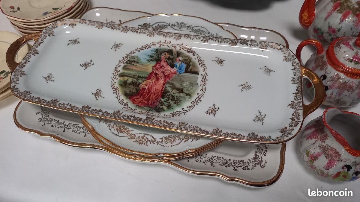 Porcelaines diverses limoges Gien (image 7)