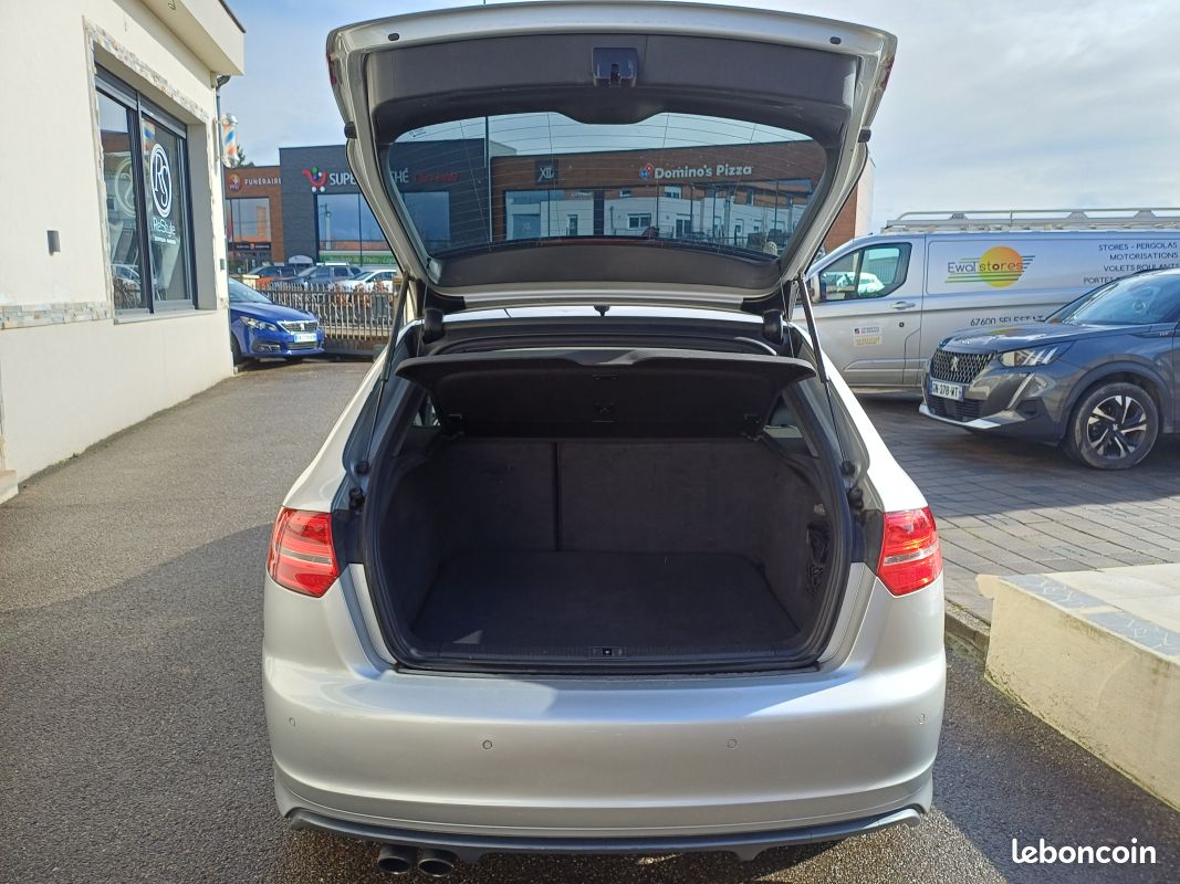 Audi s3 2.0 tfsi sportback quattro 265 ch gps -carplay - toit ouvrant pano (image 25)