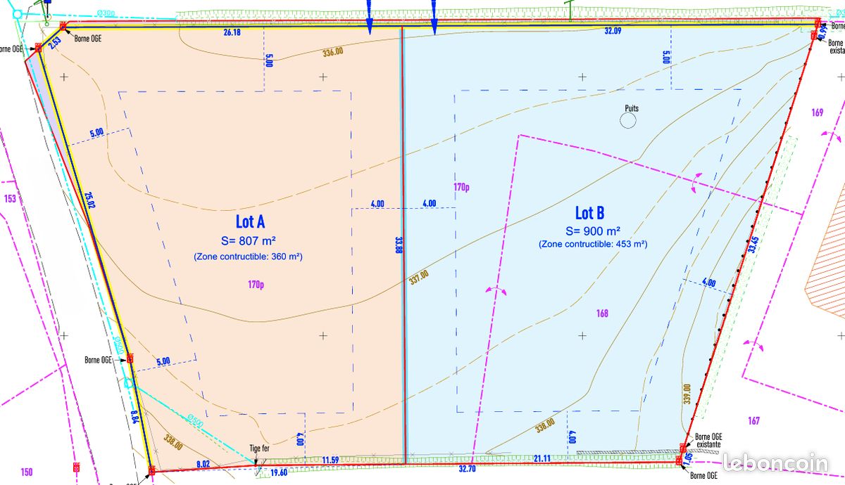 Terrain 900 m² Seyssel · 92 000 €