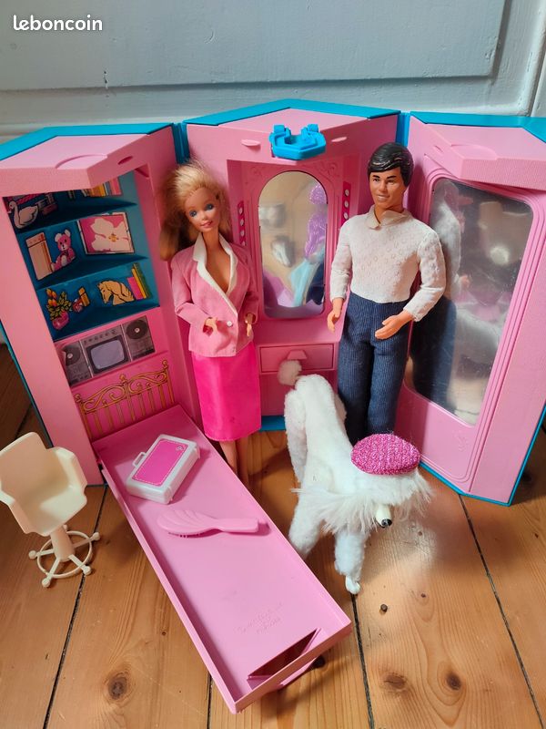 Vintage Barbie Doll Day To Night Barbie Home Office Vintage Barbie