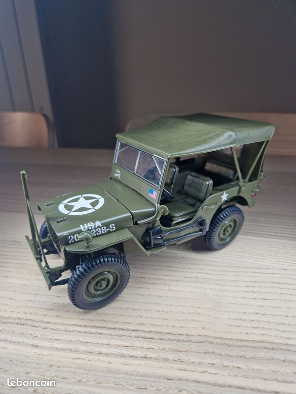 Jeep Willys Pompier Solido 1/43 – Etoile Auto49