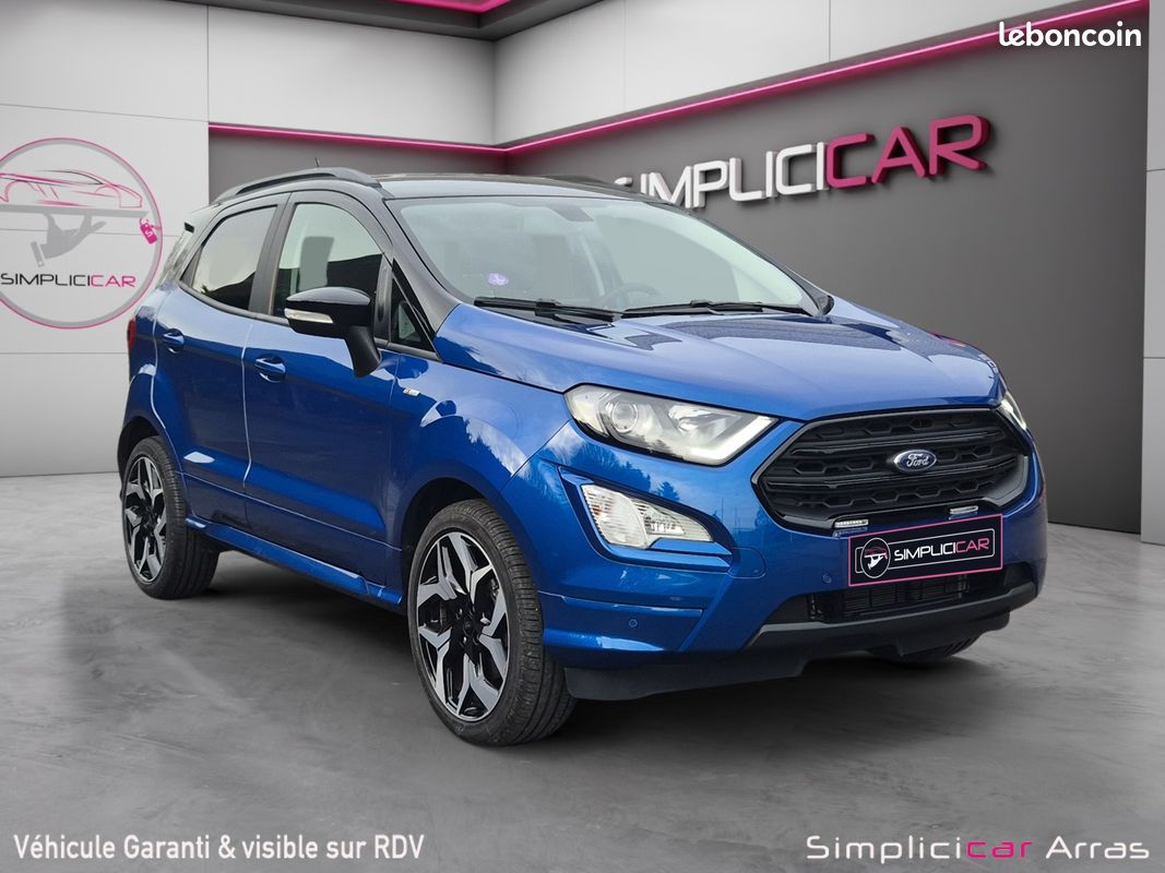 FORD ECOSPORT 1.0 ECOBOOST 125 ST-LINE - 125Ch - Garantie 12 mois (image 1)