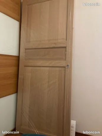 Porte coulissante bois neuve (image 1)