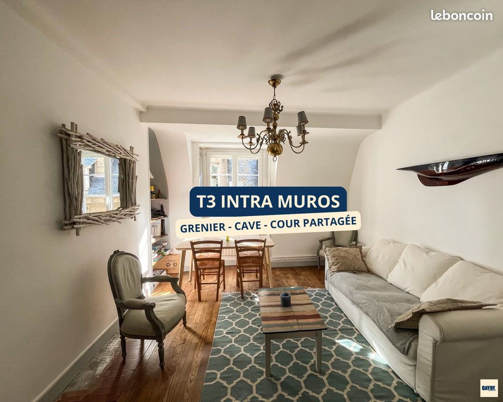 Appartement 3 pièces 64 m² · à Saint-Malo · 64 m² · 325 500 €