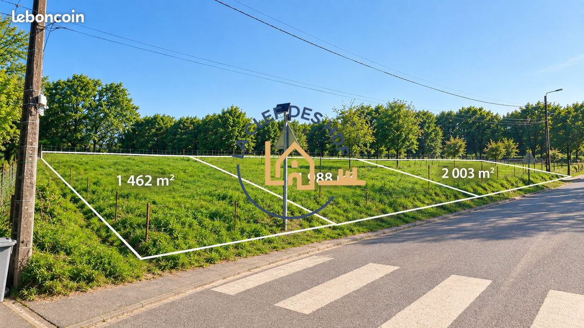 Terrain 2003 m² · à Avesnes-le-Comte · 2 003 m² · 45 000 €