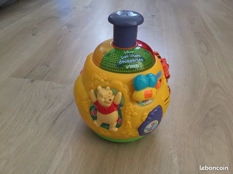 Lumi toupie Winnie l'ourson Vtech Jeux Jouets