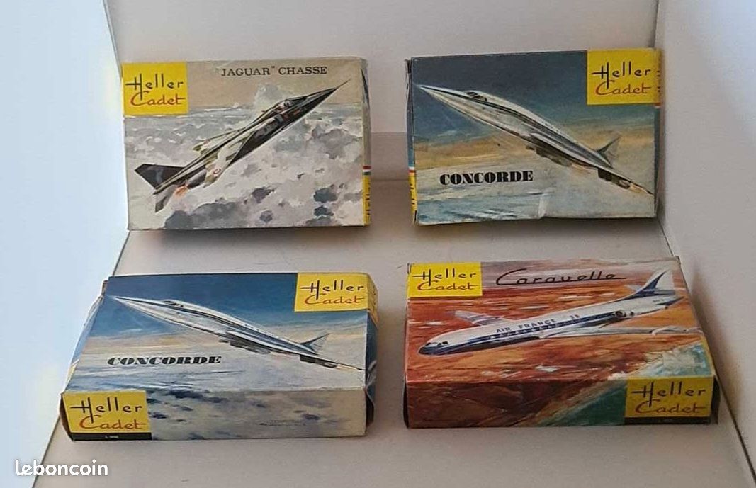 Maquette Avion Heller 1/100 SEPECAT Jaguar A Armée De L'air Française