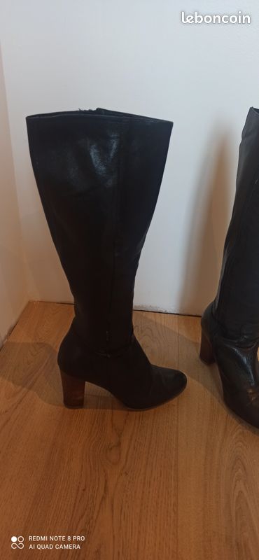 Bottes femme cuir Minelli T38 (image 2)