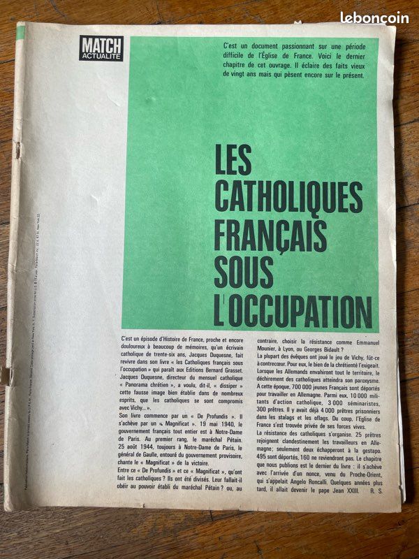 Paris Match N.850 – Juillet 1965, Magazine Vintage, Bon état !