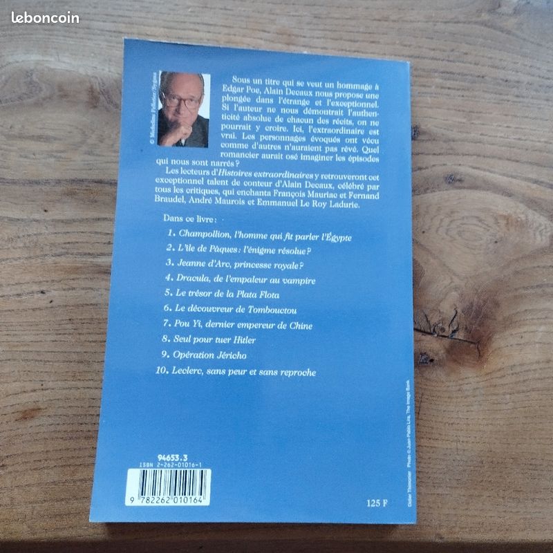 Livre Histoires extraordinaires (image 2)