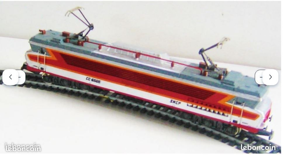 Caisse Locomotive électrique Jouef CC 15005 - Toit Gris - Bon état Complet - échelle HO