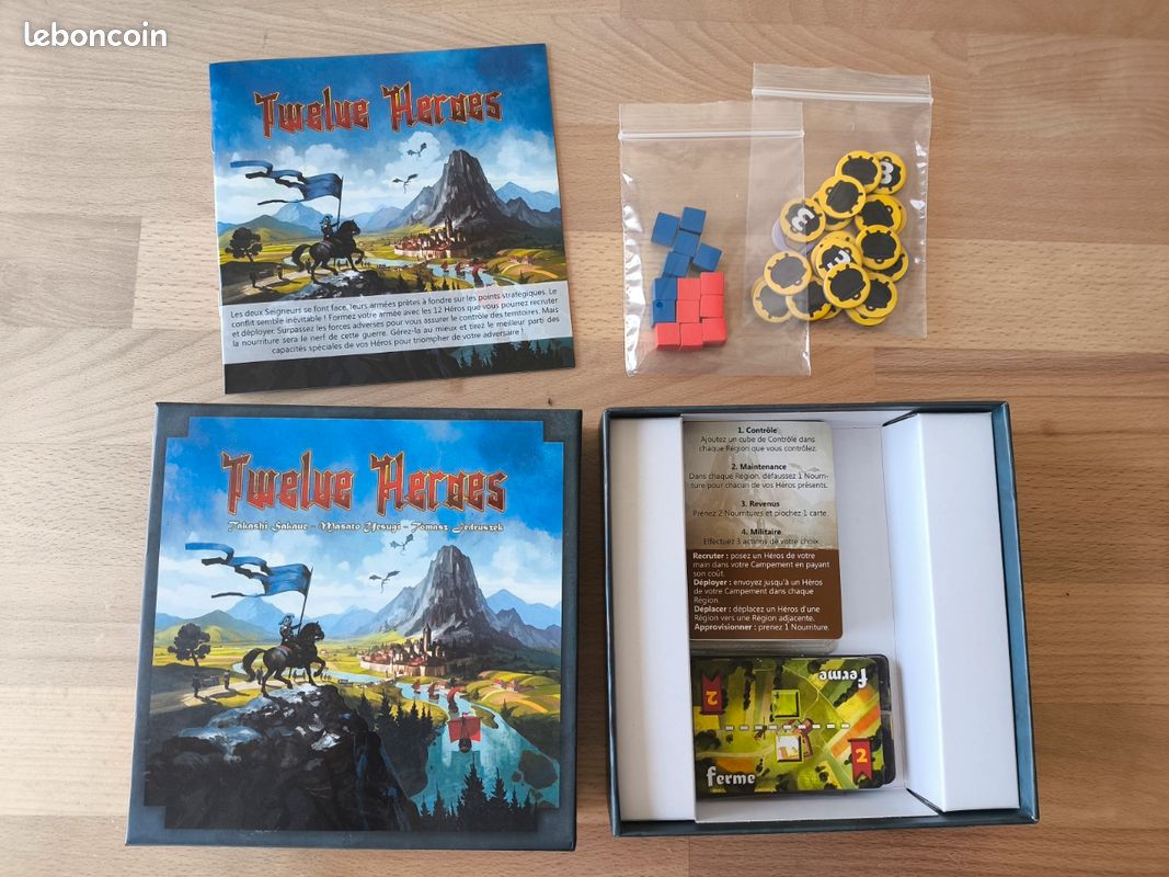 Jeu twelve heroes en très bon etat (image 1)