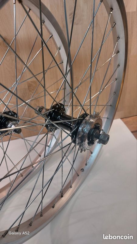 Roue Avant BMX Old School 20" MDA AL - Pour Flatland, Racing, Style Rétro, Expédition USA