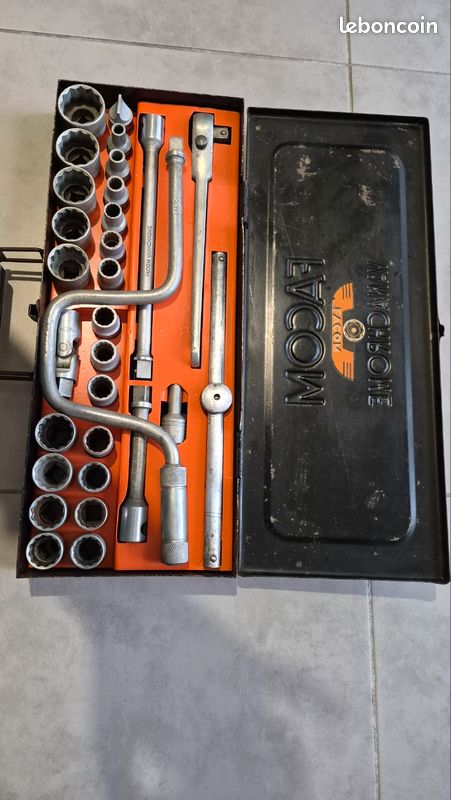 Coffret facom vintage 1950 (image 1)