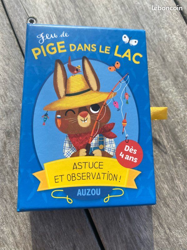 Jeu de cartes - Pige dans le lac - Auzou (image 1)