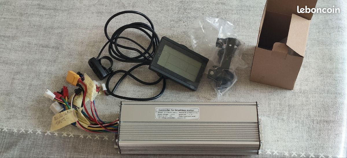 Controleur kt 60v 45A neuf + LCD 3 (image 1)