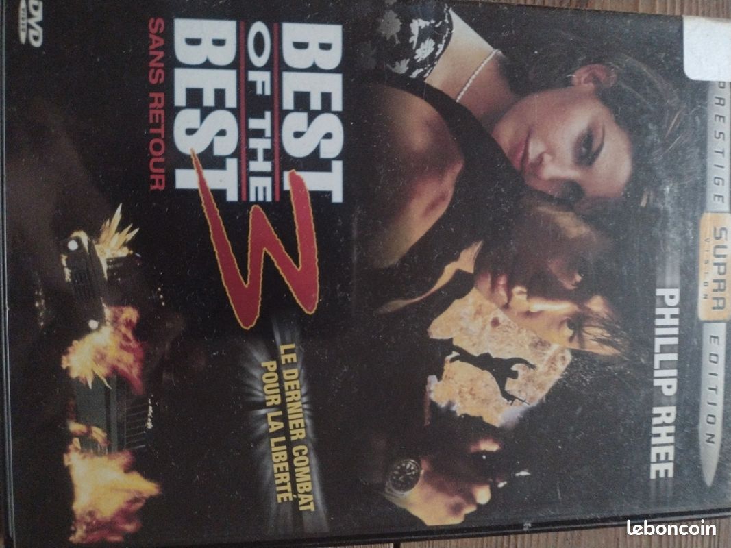 Dvd best of the best 3 sans retour Philippe rhee (image 1)