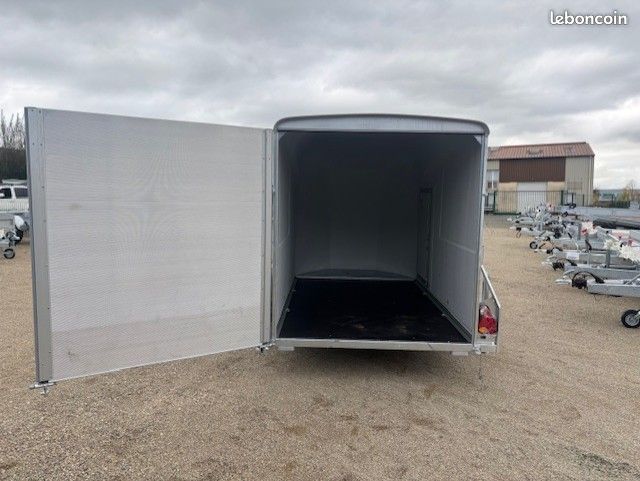 Votre magasin MBC REMORQUES vous propose un fourgon DEBON CARGO 1300 KG + PORTE LATERALE (image 5)