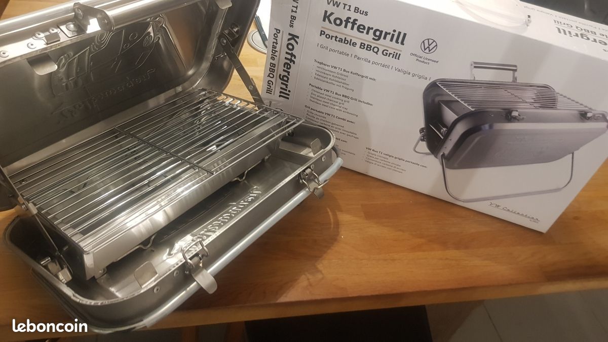 ☆新品☆volkswagen いづ KoffergrillポータブルBBQグリル