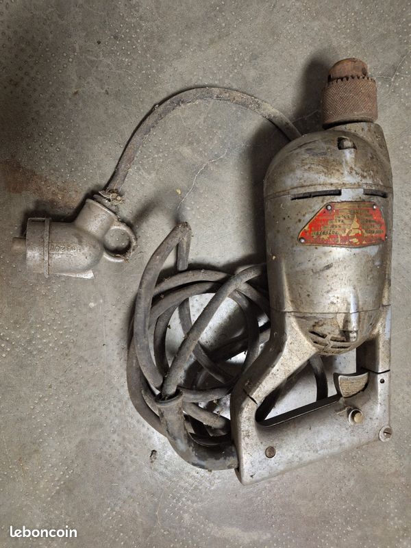 Ancienne perceuse électrique Cons. Electro-Mécanique de St Etienne (image 1)