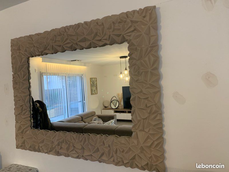 Grand miroir 130x100 (image 1)