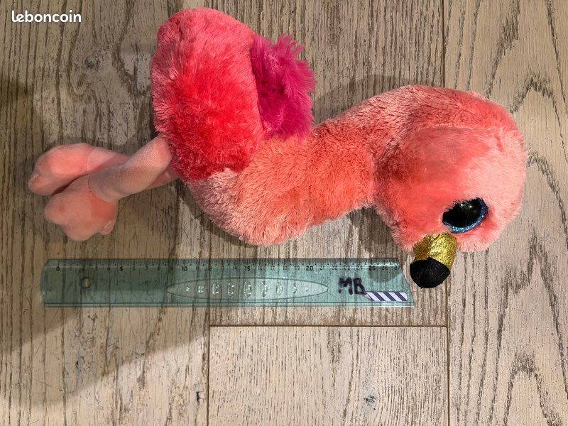 Peluche ty - flamand rose - 30 cm - Gilda (image 2)