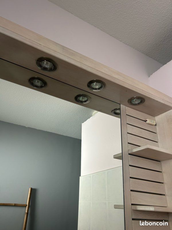 Très joli Étagère Miroir salle de bain (image 2)