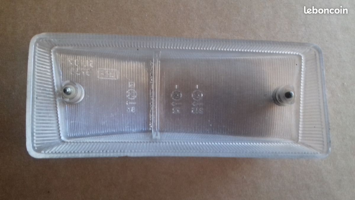 Couvercle clignotant blanc cibié renault 6 ou r 16 (image 2)