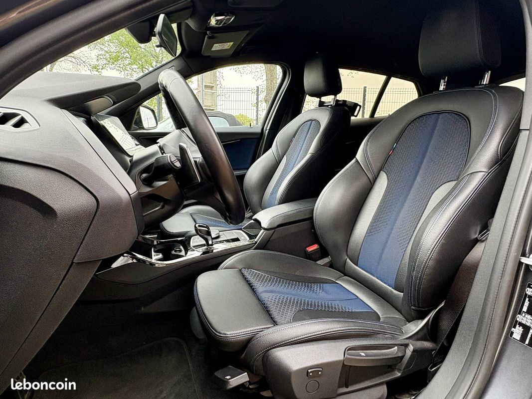 BMW Série 1 III (F40) 118d 2.0 L 150ch M Sport Steptronic 8 – Sièges Chauffant Cuir Caméra - Suivie et Garantie 12 mois - A partir de 404e/mois (image 8)