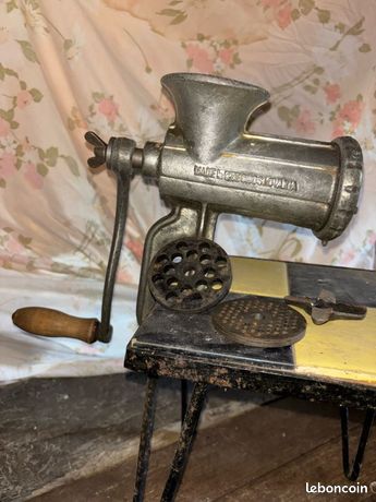 Hachoir à Viande Manuel Alexanderwerke N°10 – Vintage Boucherie, Solide Et Authentique