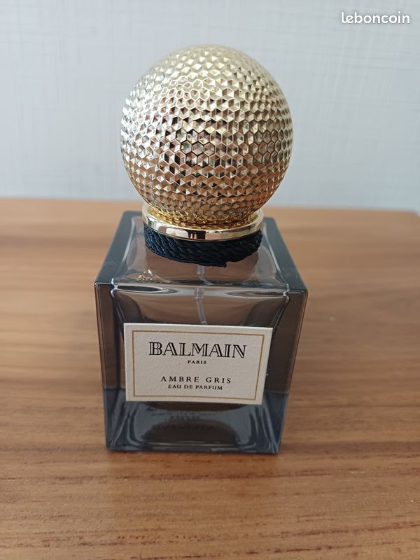 Flacon parfum vide Balmain Ambre gris 40ml Collection